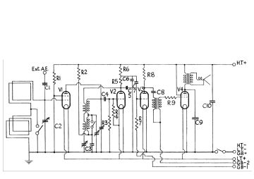 Eddystone Wayfarer Major ;Portable schematic circuit diagram